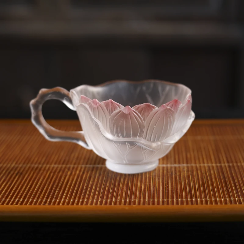 十二花神咖啡杯-荷花（琉璃S0506）