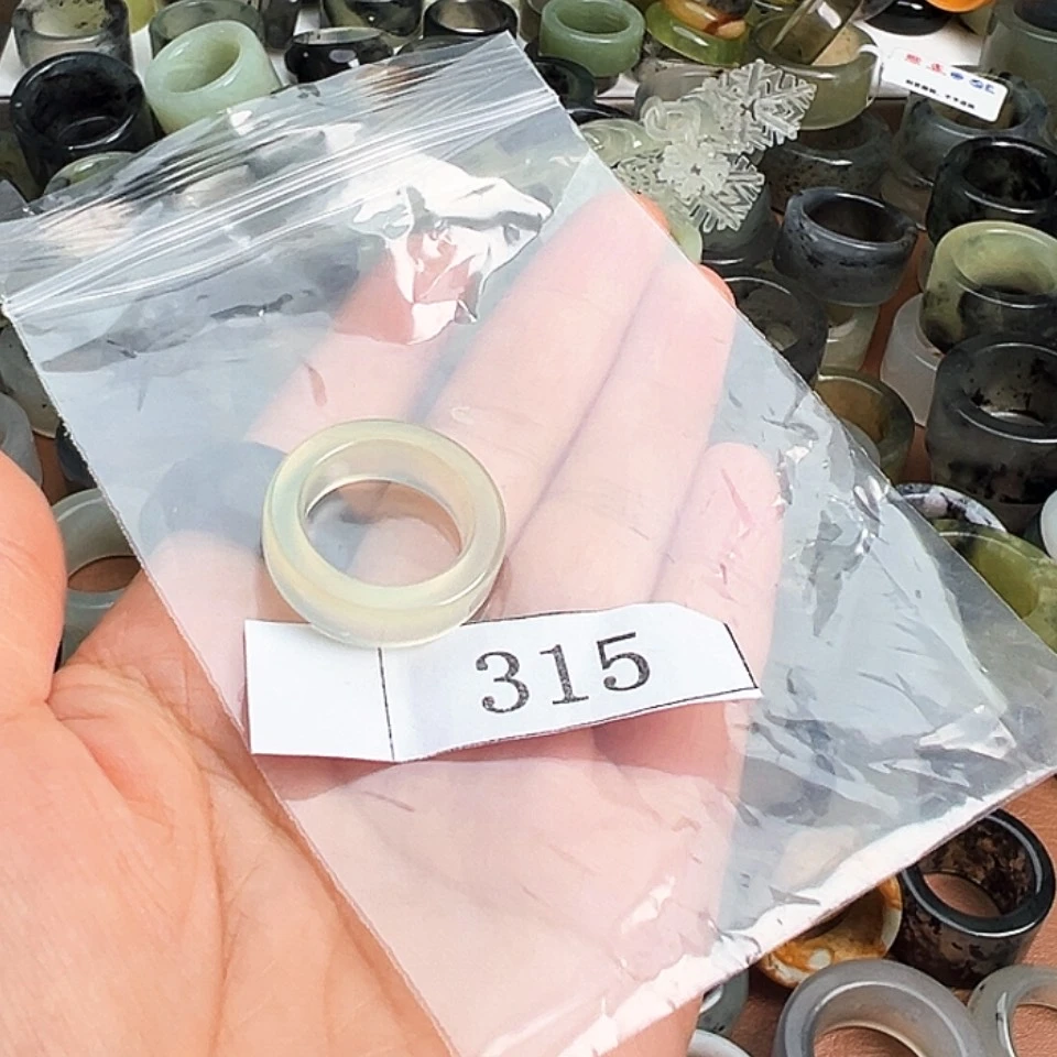 【闪购商品】未镶嵌蛇纹石玉戒指蛋*·