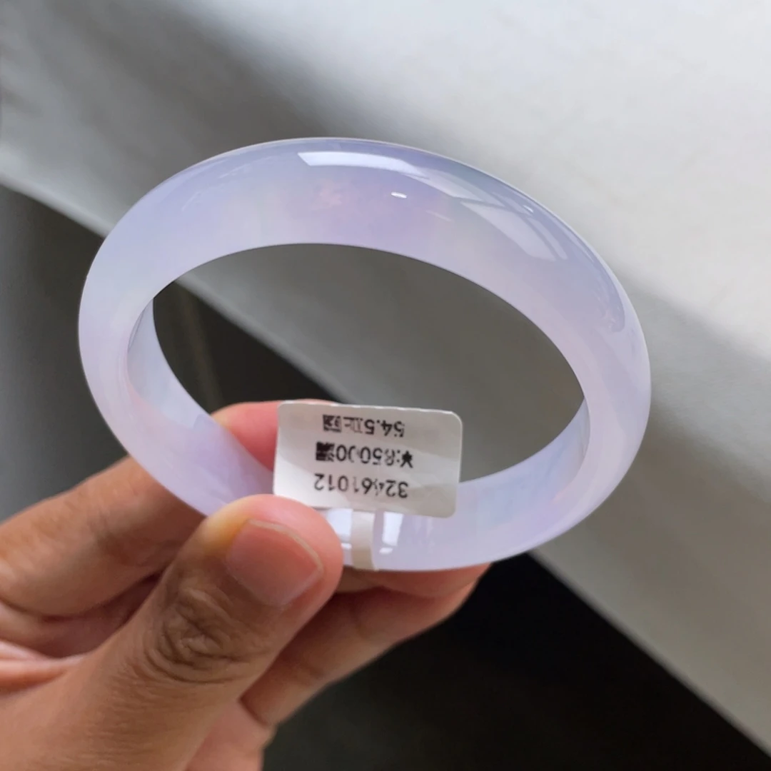 未镶嵌手镯翡翠回流/冰紫手镯