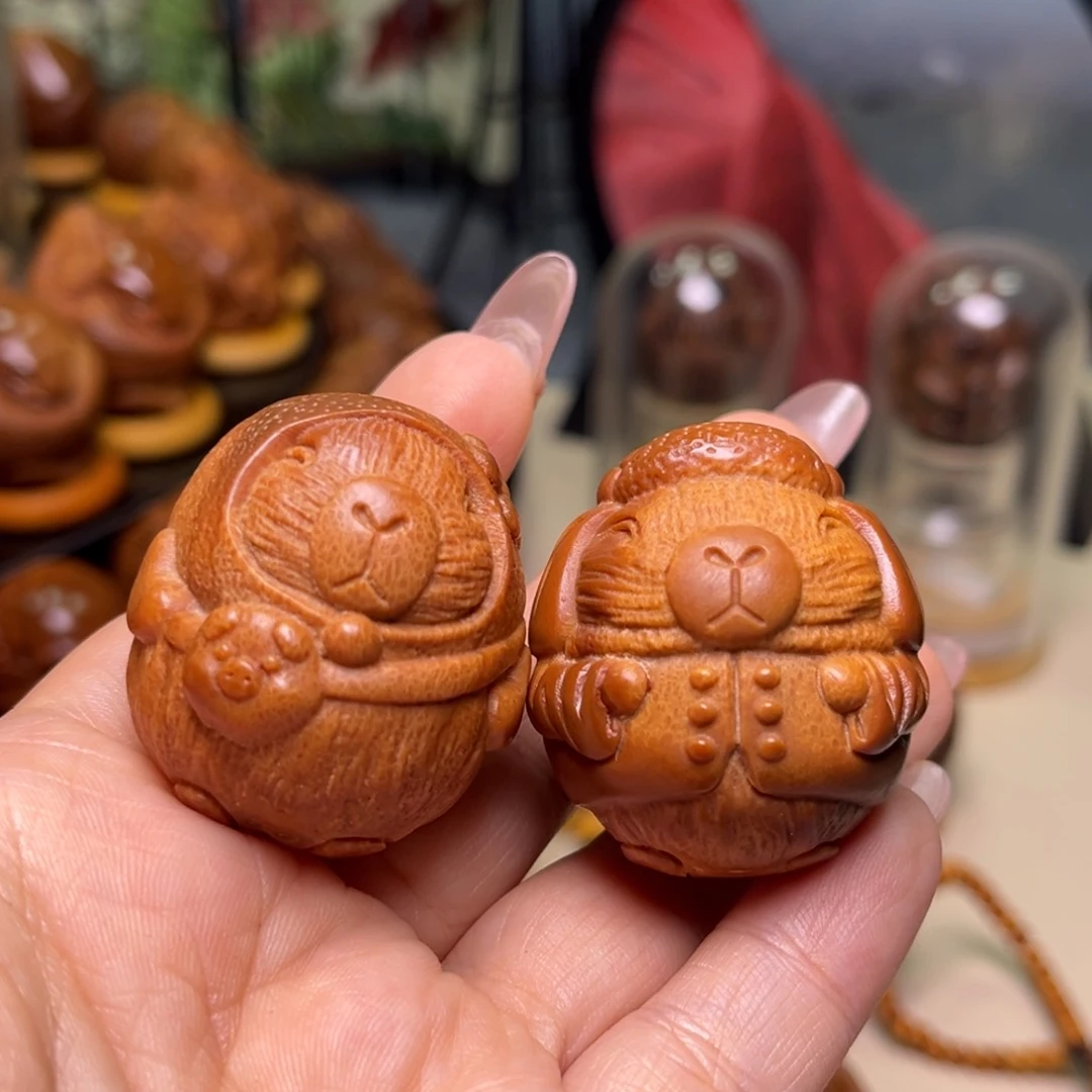 橄榄核手串/手链新款卡皮巴拉一对