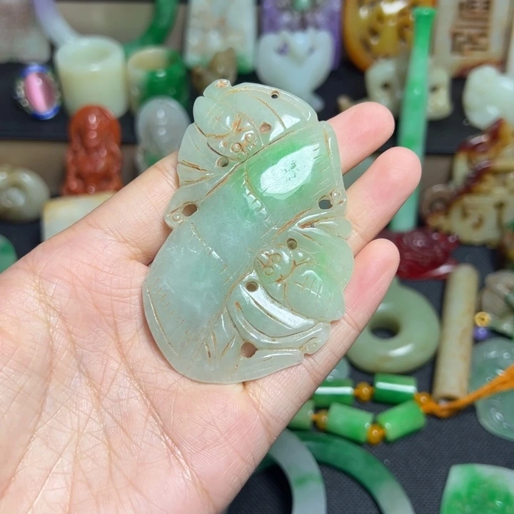 滴血莲花菩提吊坠