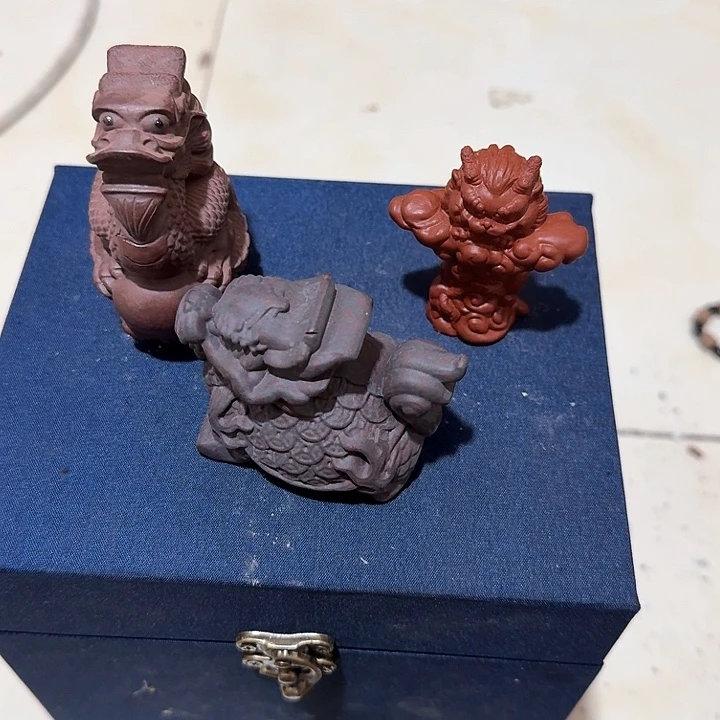 紫砂茶宠风**石雕塑瑕疵茶宠