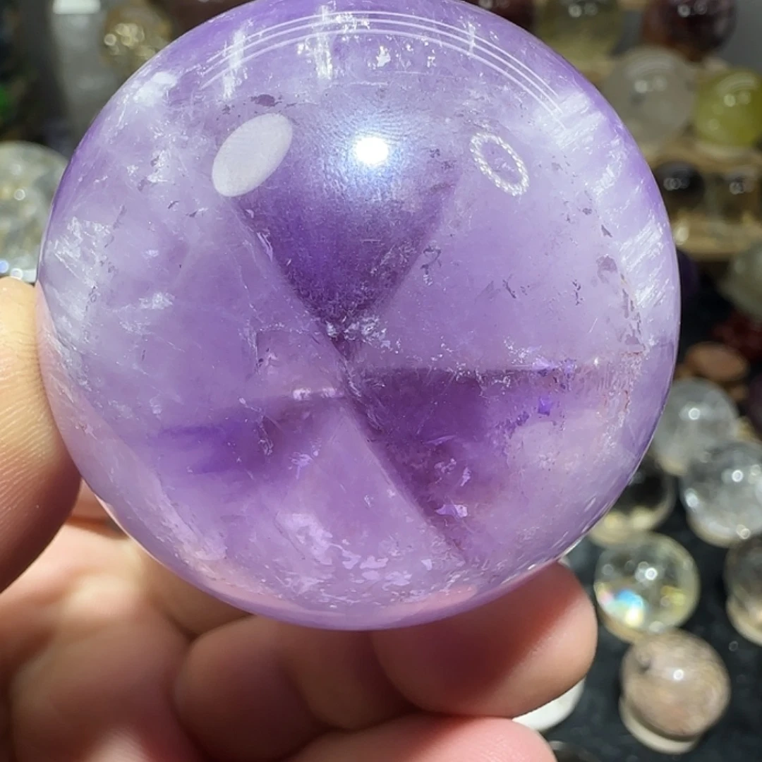 珠宝半成品水晶未镶嵌紫水晶