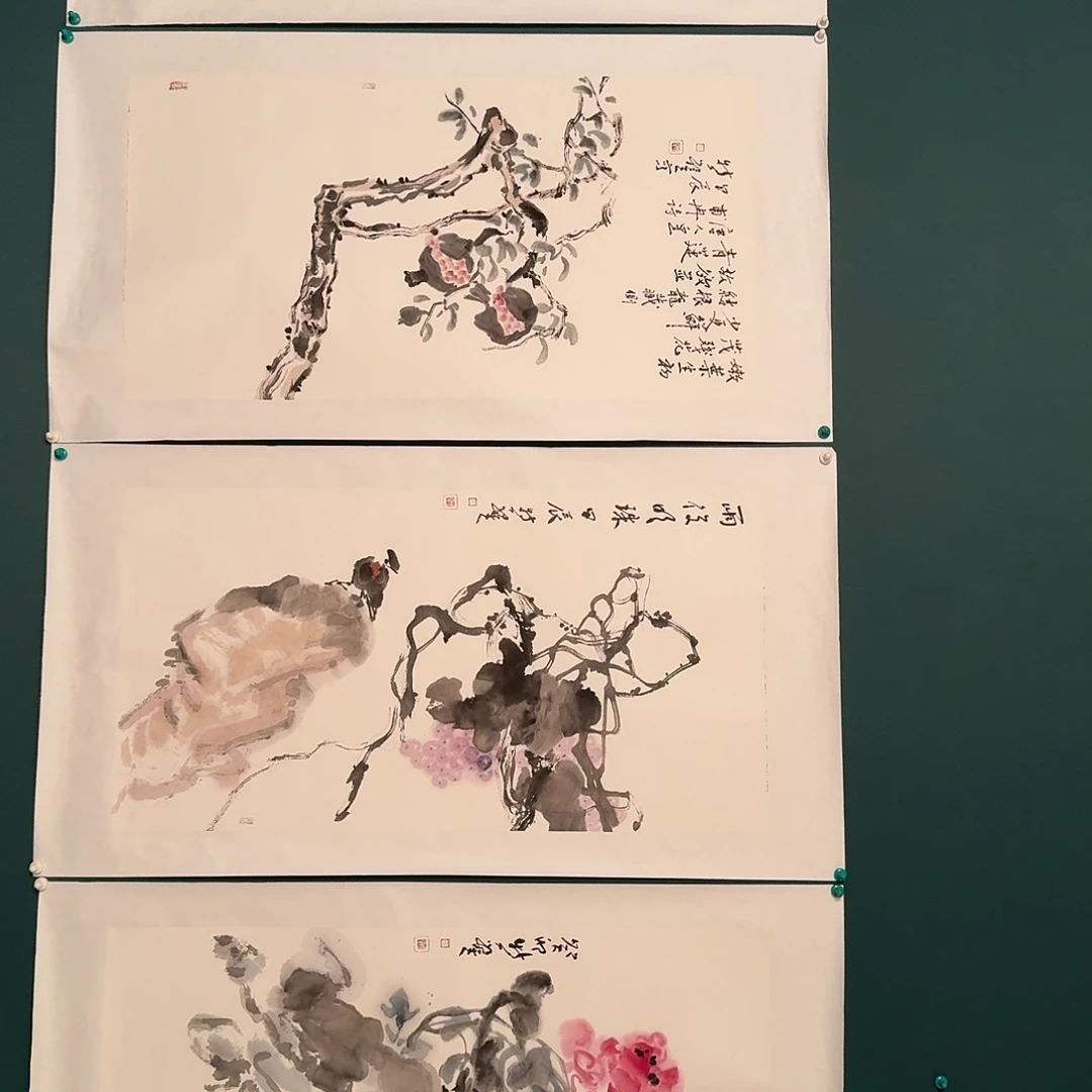国画徐老师作品画作