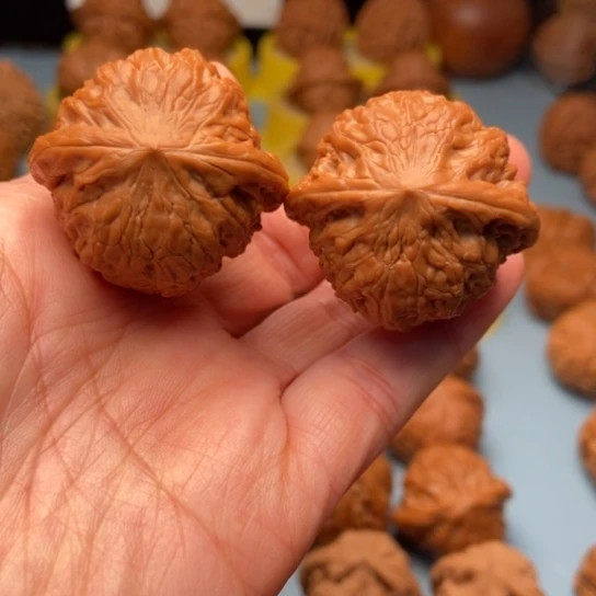 吊坠文玩核桃铁锤全品原桩 35.5