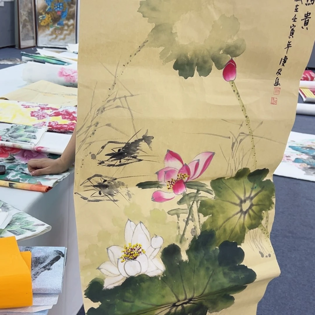 国画事事顺心如意万事如意万事如意