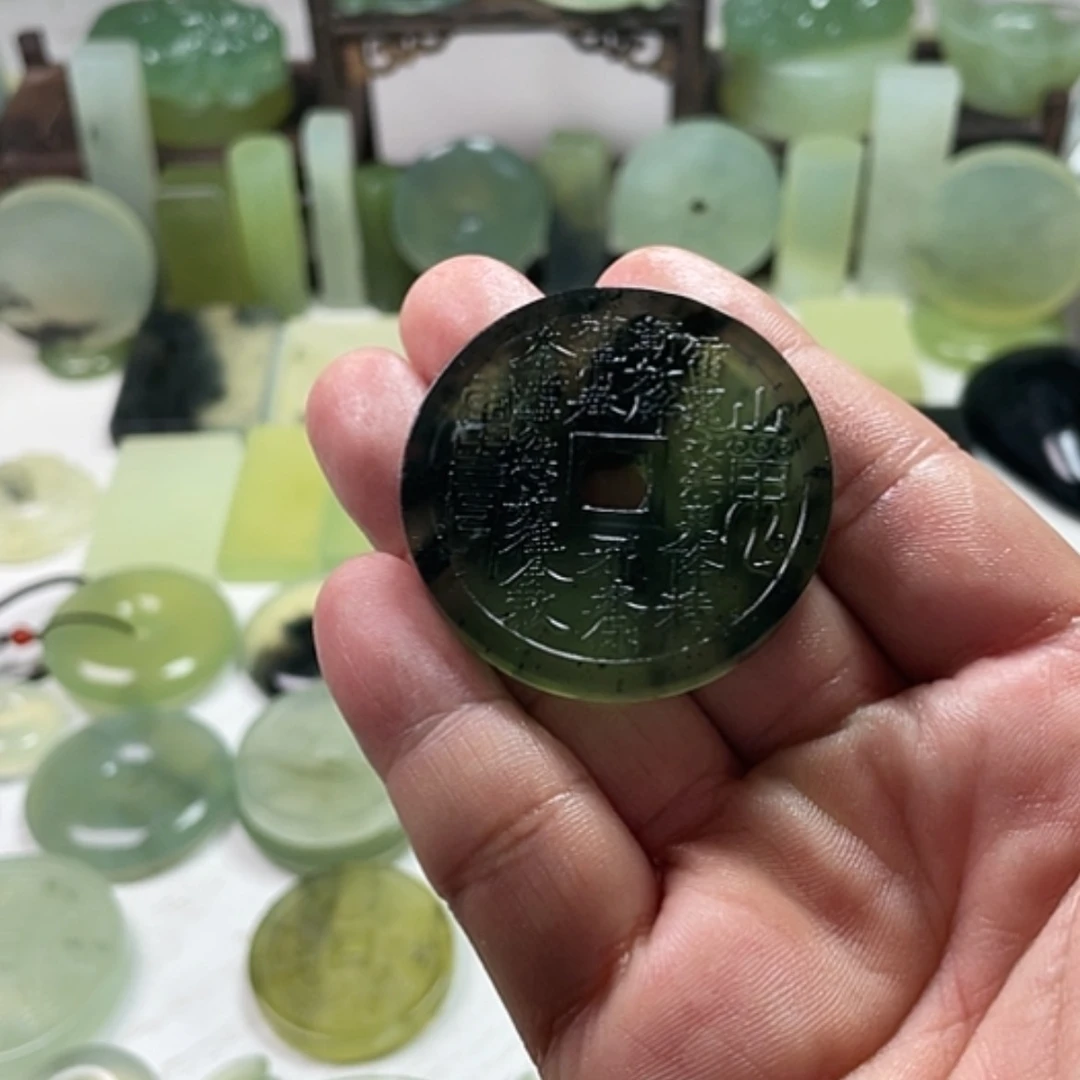 【闪购商品】未镶嵌岫玉挂件㭌*