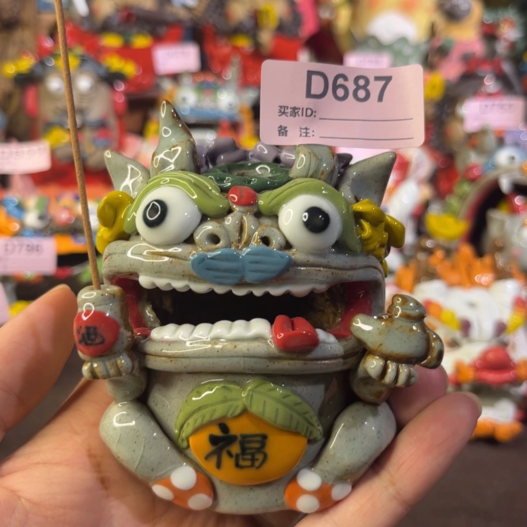 泥塑纯手工茶宠摆件