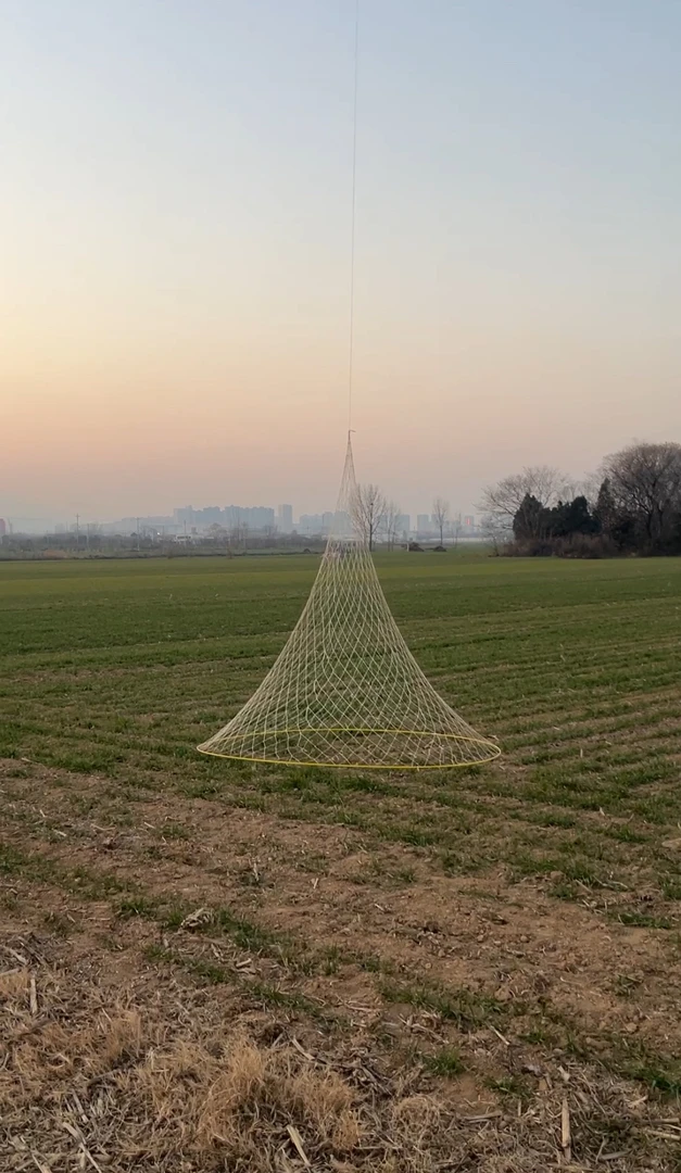 热成像无人机空投网专用大网兜空投器撒放捕鱼网户外用品大疆御三