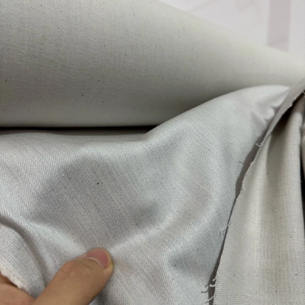 51 纯植物高品质精梳有光泽超级超级柔软汗麻牛仔面料3米价