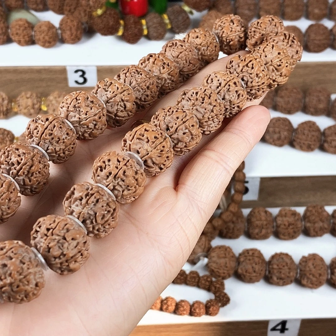 手串金刚菩提原生态精品6瓣纯天然纽扣