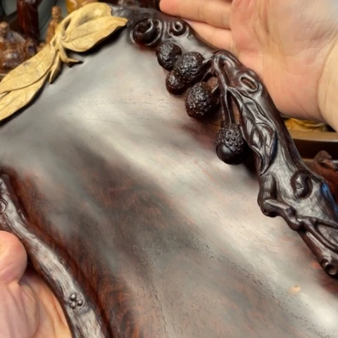 【闪购商品】小叶紫檀把件……………………