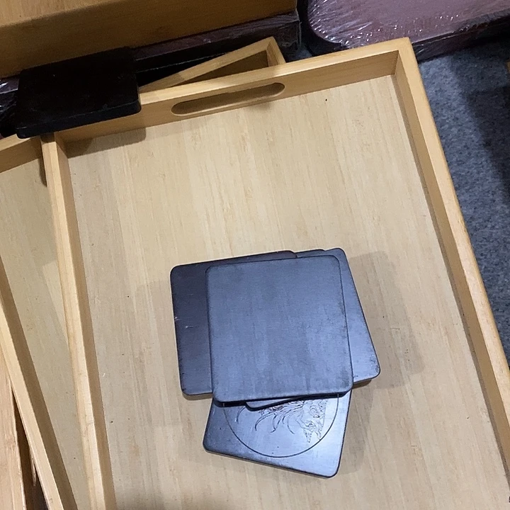 琉璃手工艺品茶杯垫拍一发六
