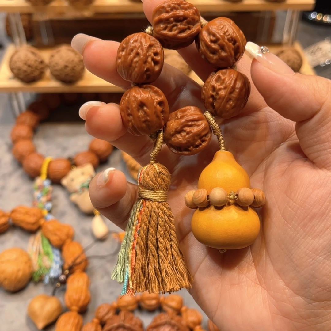 把件文玩核桃树王葫芦款