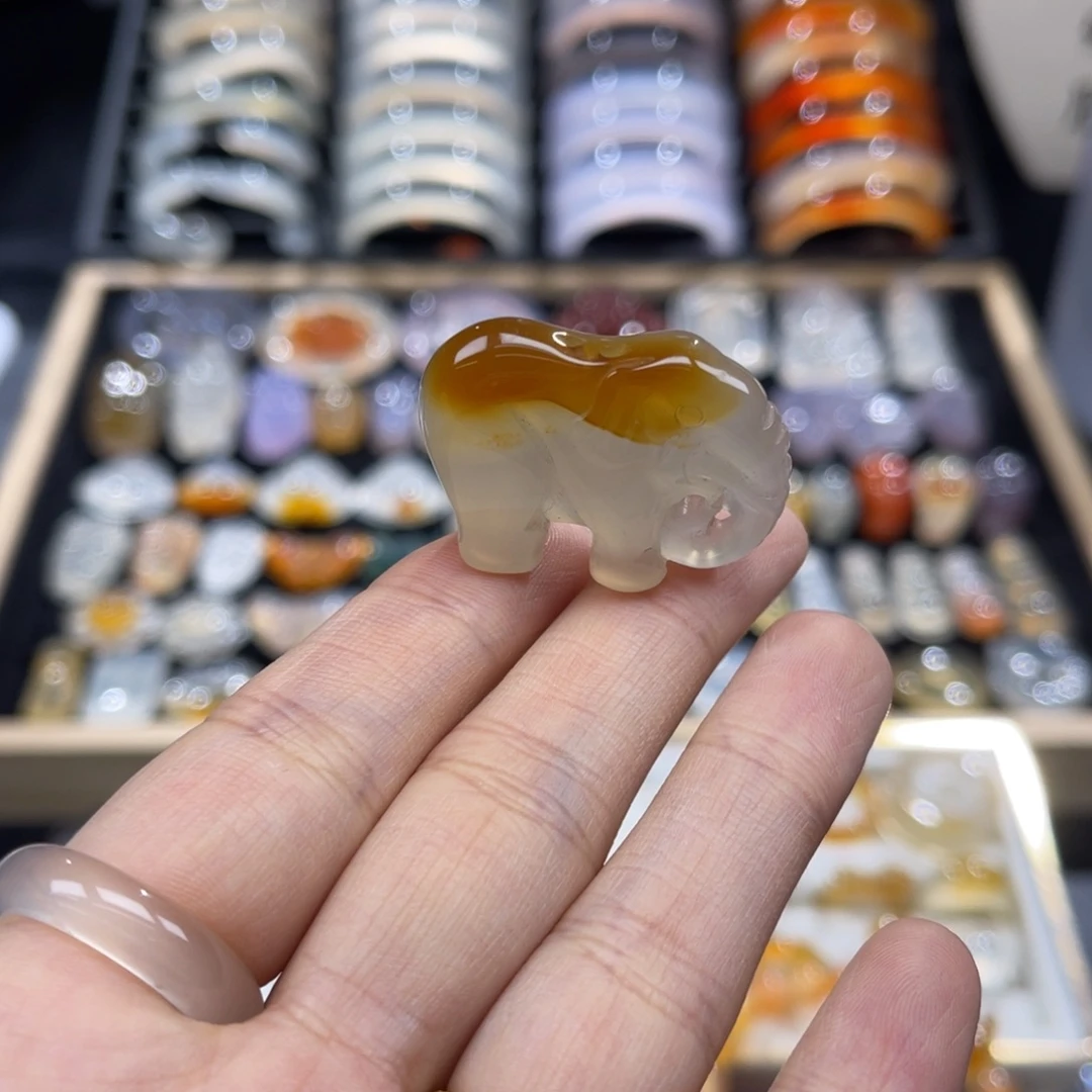 玛瑙/玉髓未镶嵌颈饰