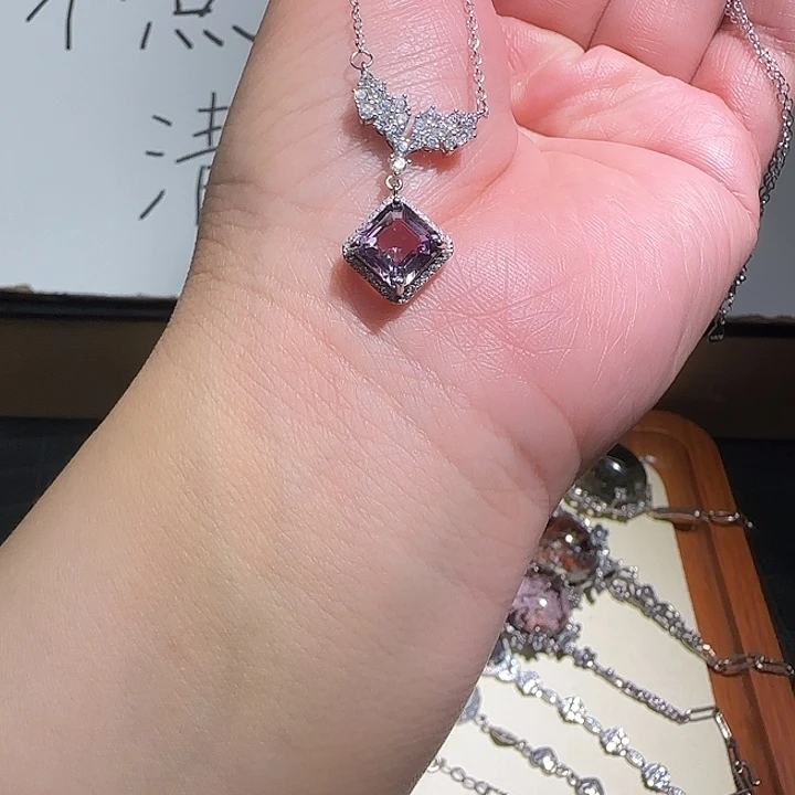 戒指水晶银S925镶嵌水晶