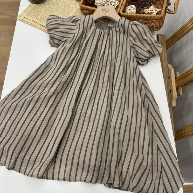 2073  夏季中童连衣裙  L