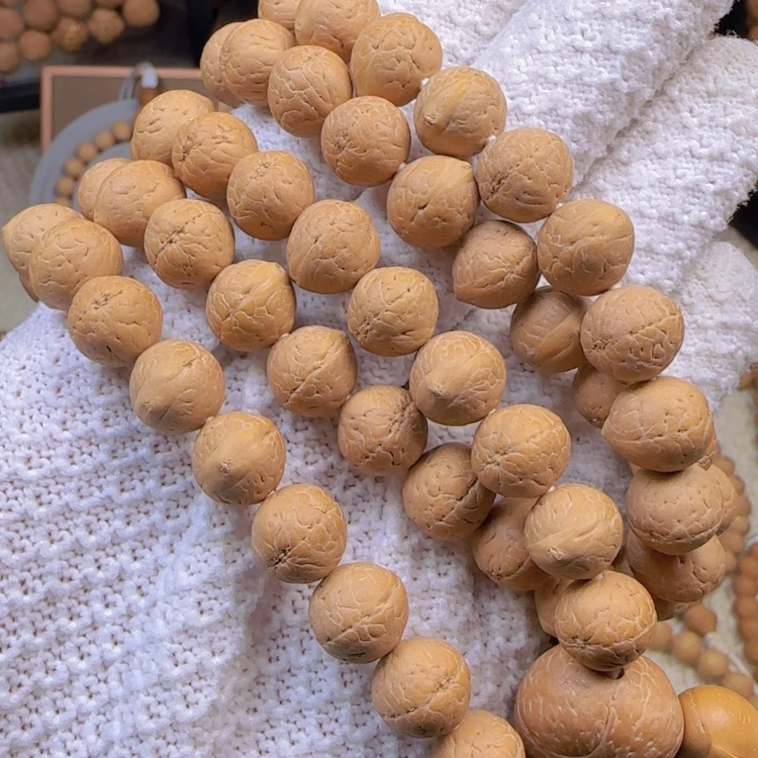 S***A手串凤眼菩提11mm左右108实心