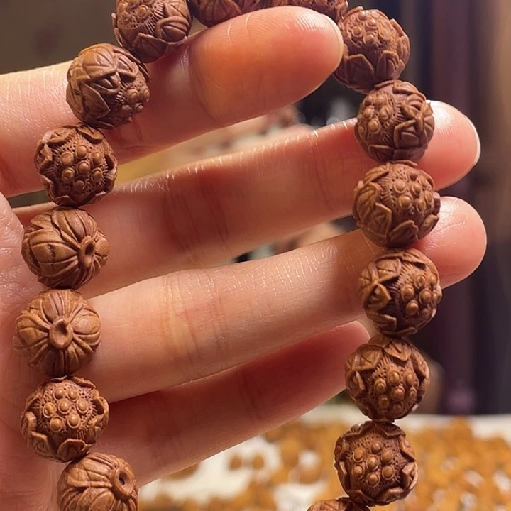 手串/手链橄榄核龙纹桃核