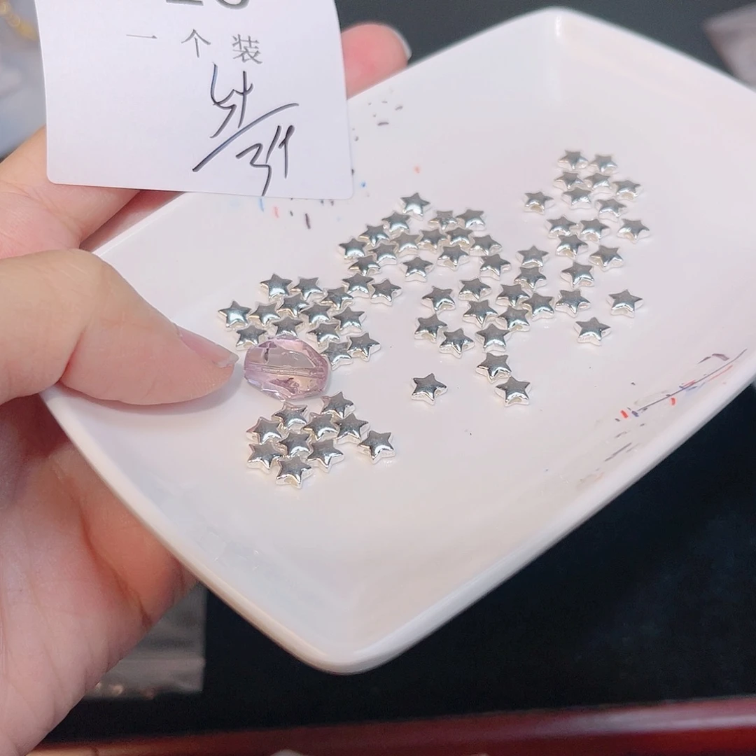 紫晶珠宝半成品银S925镶嵌20