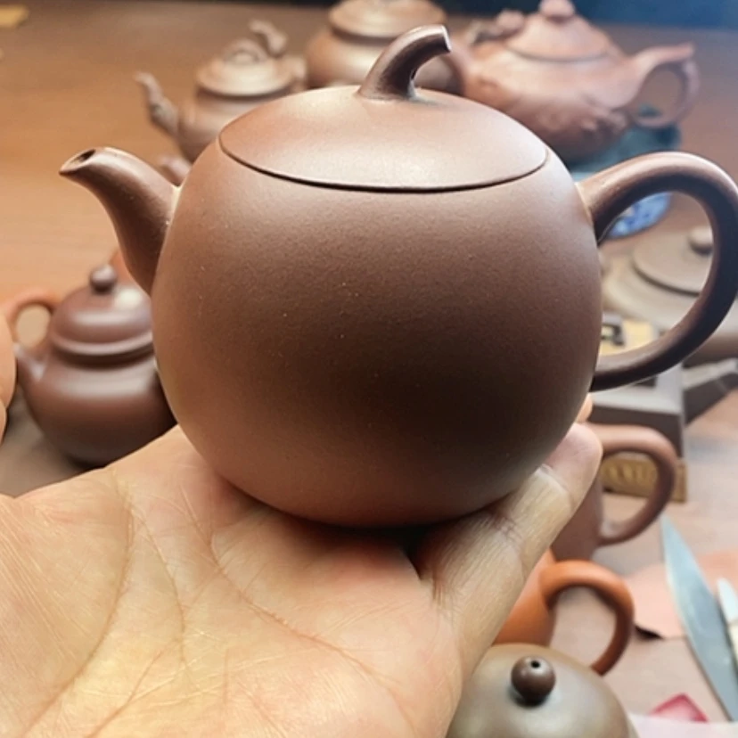 【闪购商品】紫泥茶壶阿*小茄段150毫升