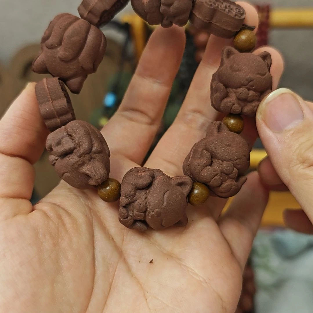 泥塑福利手串福龙涎玫瑰加避疫香方