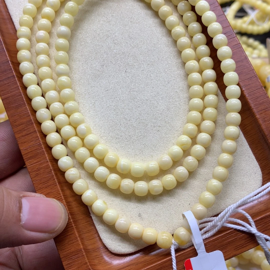 蜜蜡未镶嵌手链蜜蜡