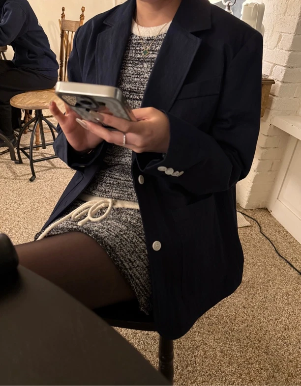 韩国通勤风气质简约修身西装外套时尚休闲百搭