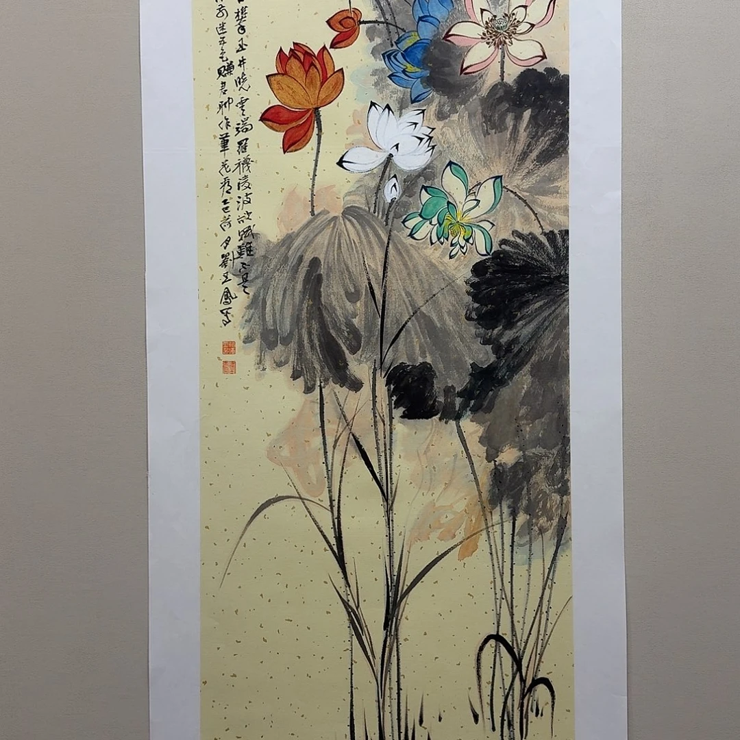 国画精品纯手绘97×44