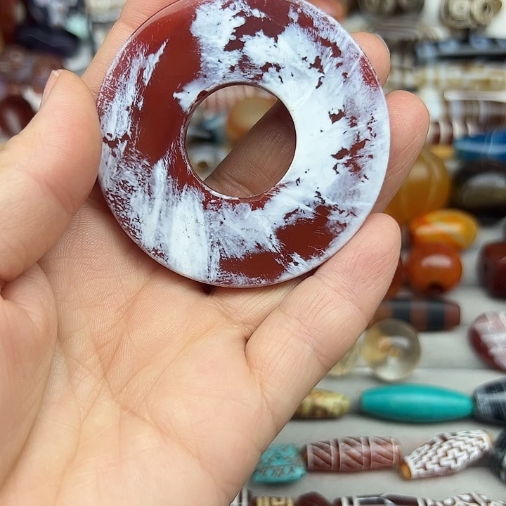 玛瑙/玉髓合金颈饰