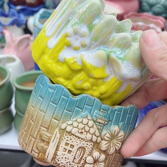 多肉绿植陶瓷花盆