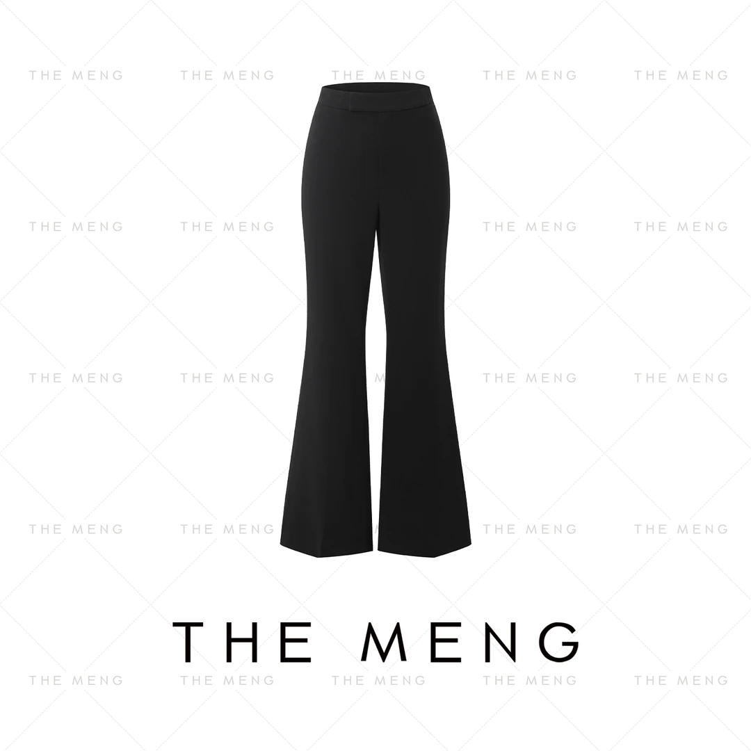 THE MENG【喇叭神裤】优雅极简通勤喇叭休闲裤#M253P0988+M253P0993