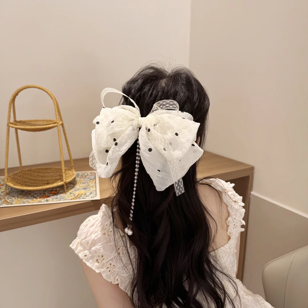 女生发圈方巾发饰 重工发圈方巾时尚创意头饰抓夹