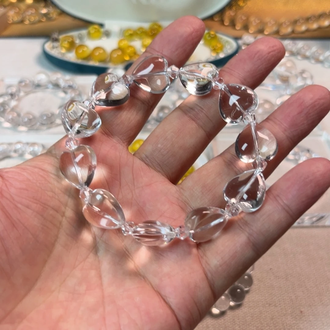 【闪购商品】水晶手链未镶嵌大爱心