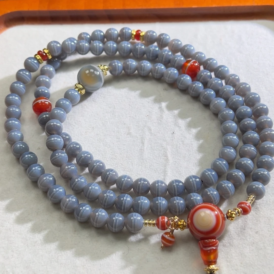 玛瑙/玉髓合金手链