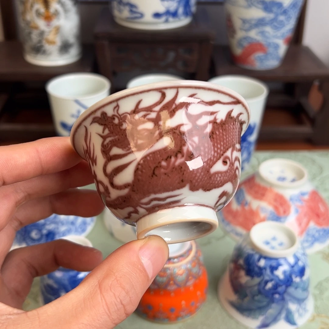 瓷片景德镇瓷器手工手绘