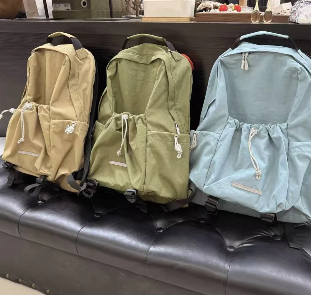 【B>A>G 】｜原单设计书包双肩包电脑抽绳户外运动登山大容量旅行包