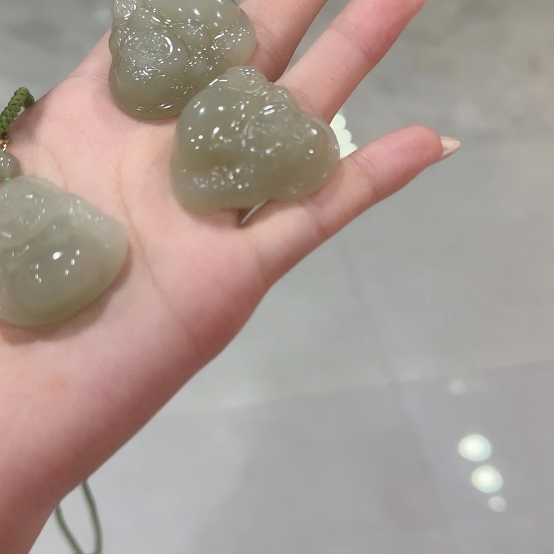 和田玉未镶嵌颈饰35cm