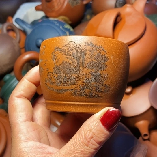 全手工制作宜兴紫砂壶