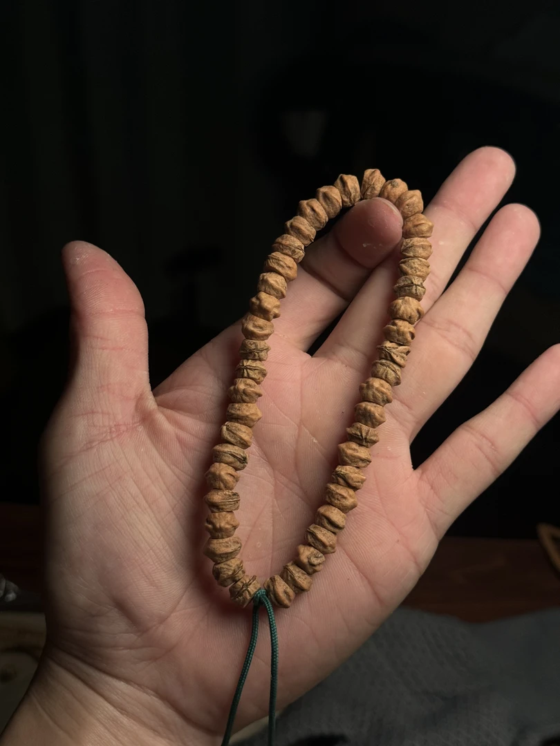 热振柏香籽斜切红油皮横打手持尺寸9