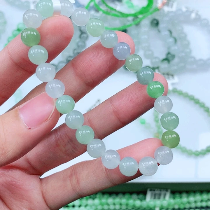 未镶嵌手链翡翠翡翠