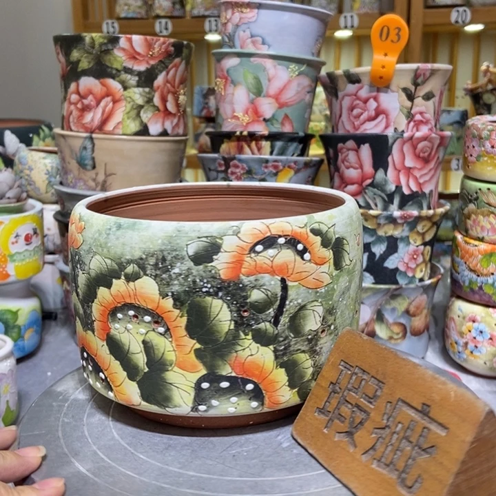 景德镇艺术手绘作品