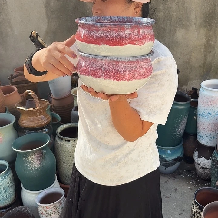 口20高11瑕疵两个盆子