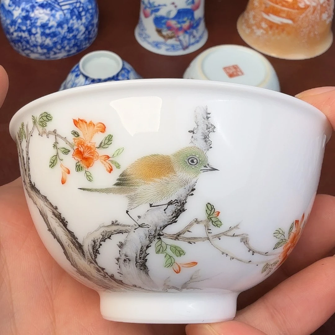 现代景德镇全手工全手绘茶具