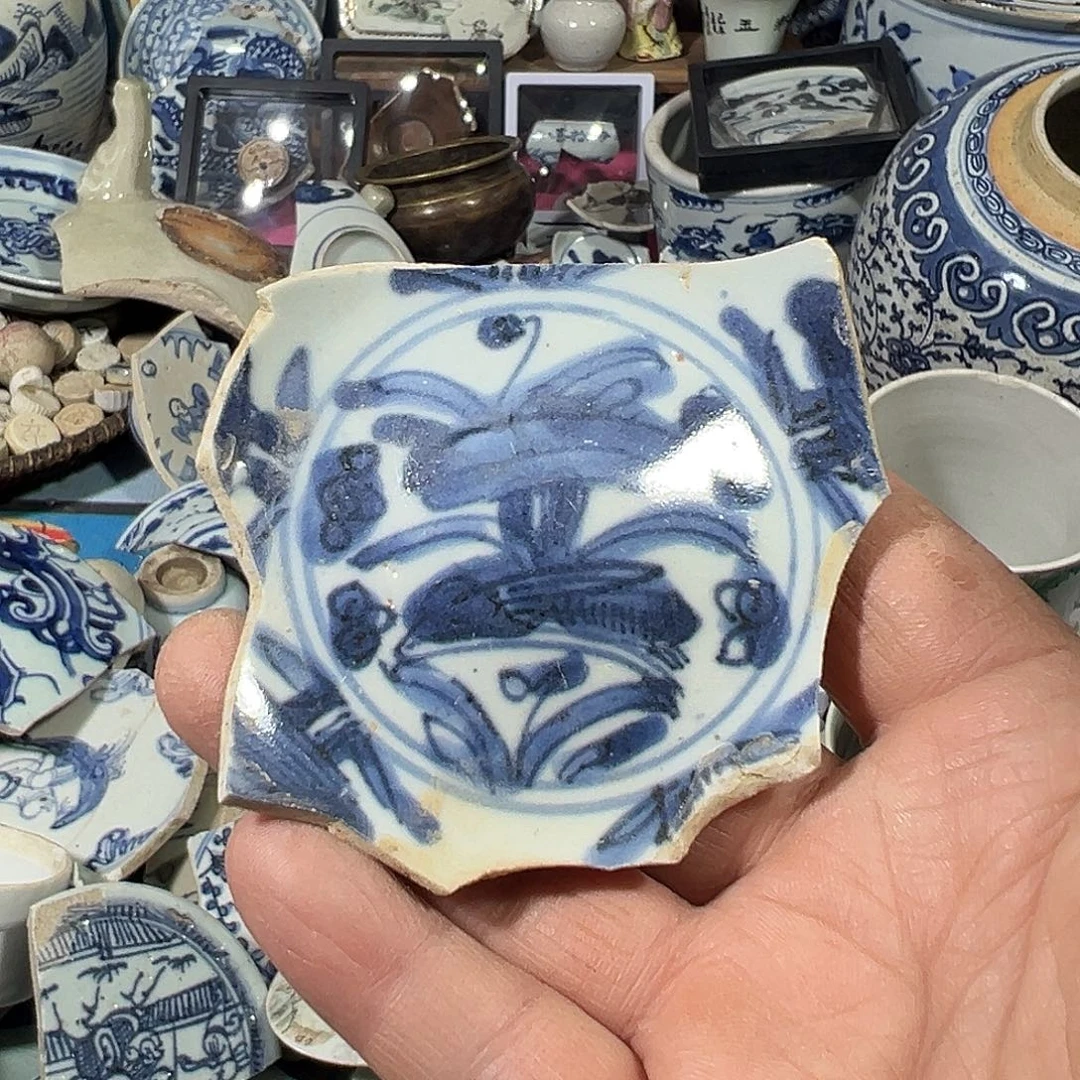 瓷片瓷片标本，全场包邮