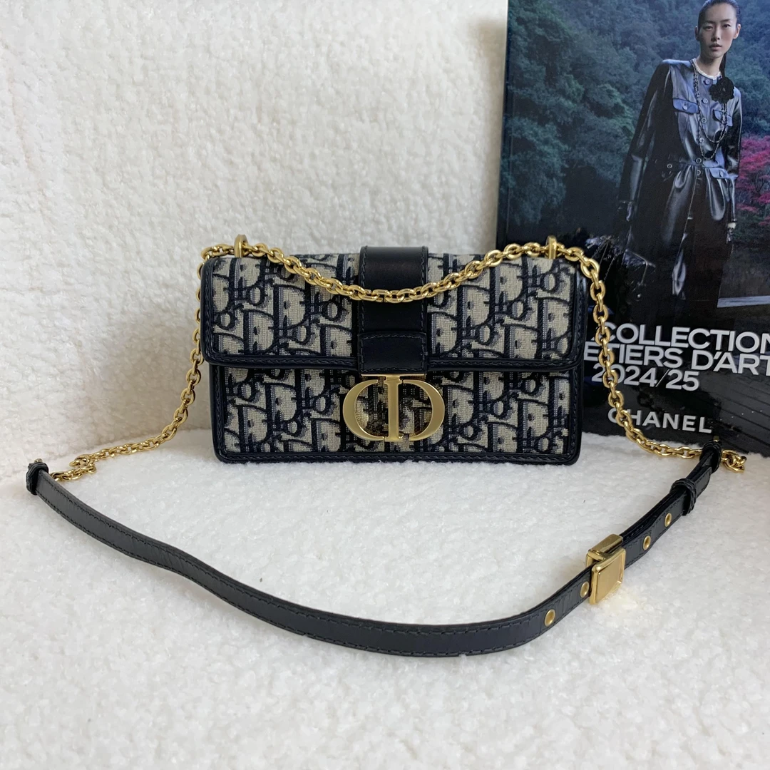 99新 DIOR/迪奥 壹臻/Dior 老花刺绣蒙田30小号 35629487