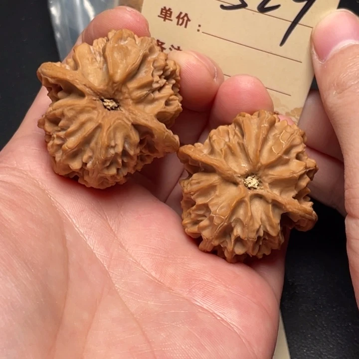 把件文玩核桃苹果园41尺全品白茬529
