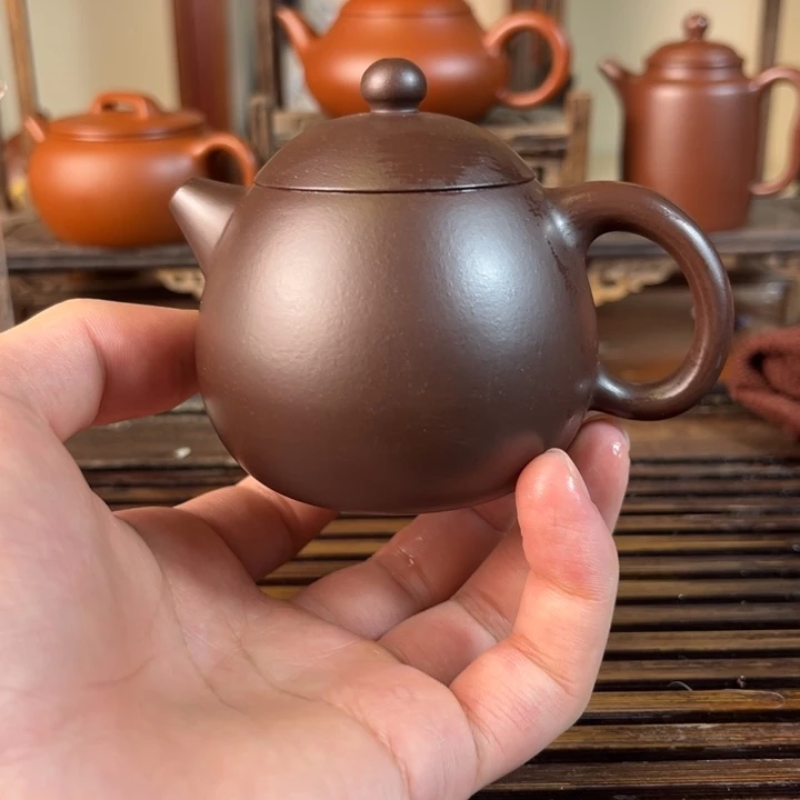 茶壶紫砂原矿紫砂手工制作
