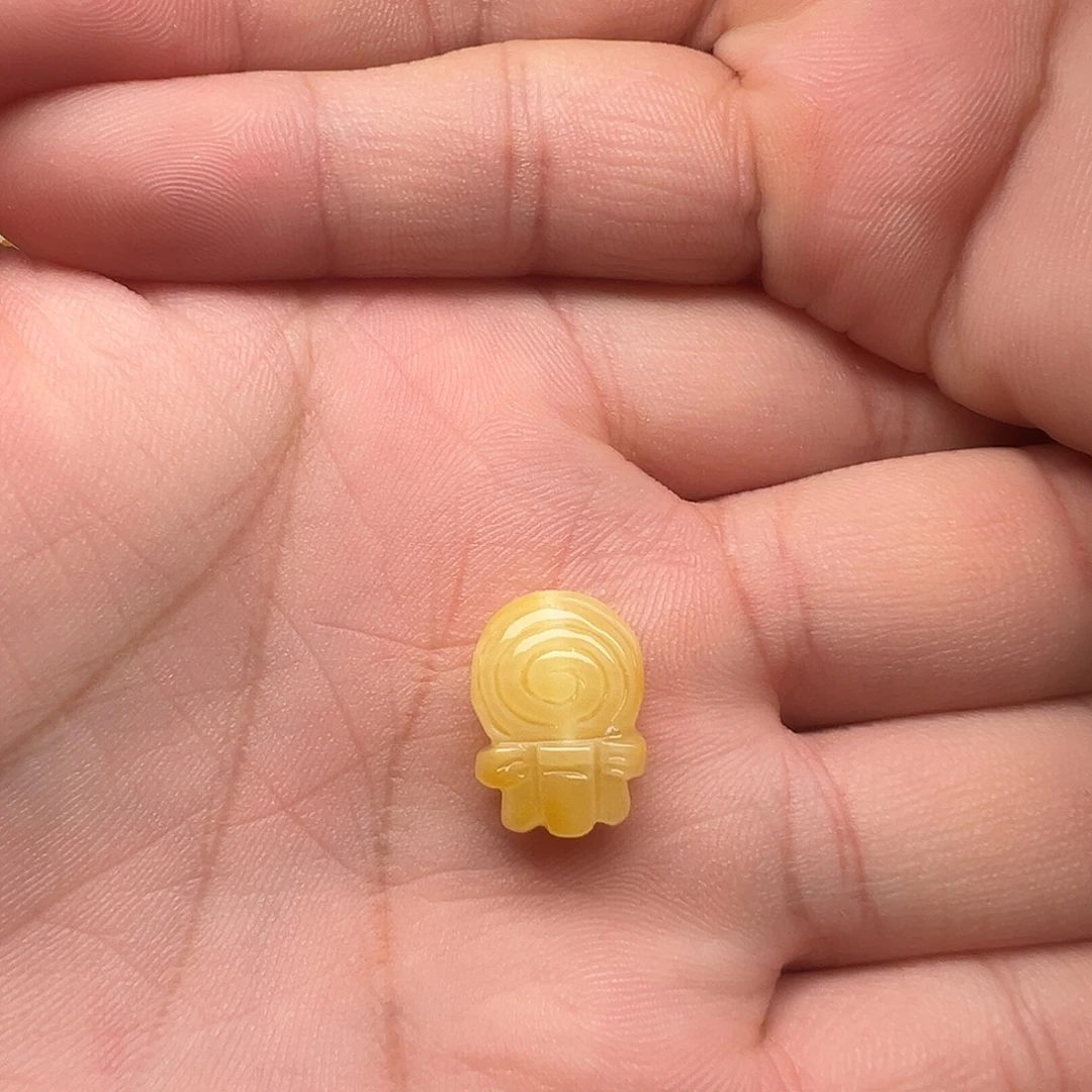 蜜蜡未镶嵌颈饰棒棒糖提溜