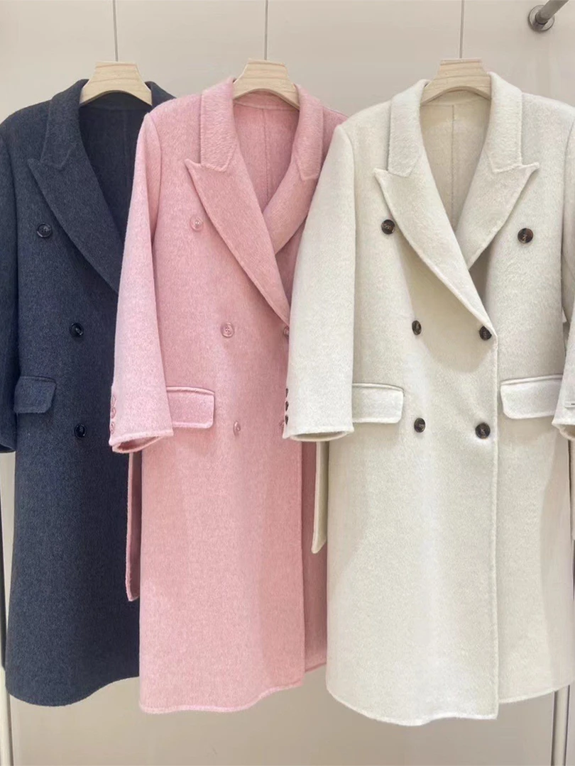 301-400 毛妮 撤柜优选女装秋冬双面毛呢大衣【非主图款-偶有微瑕】